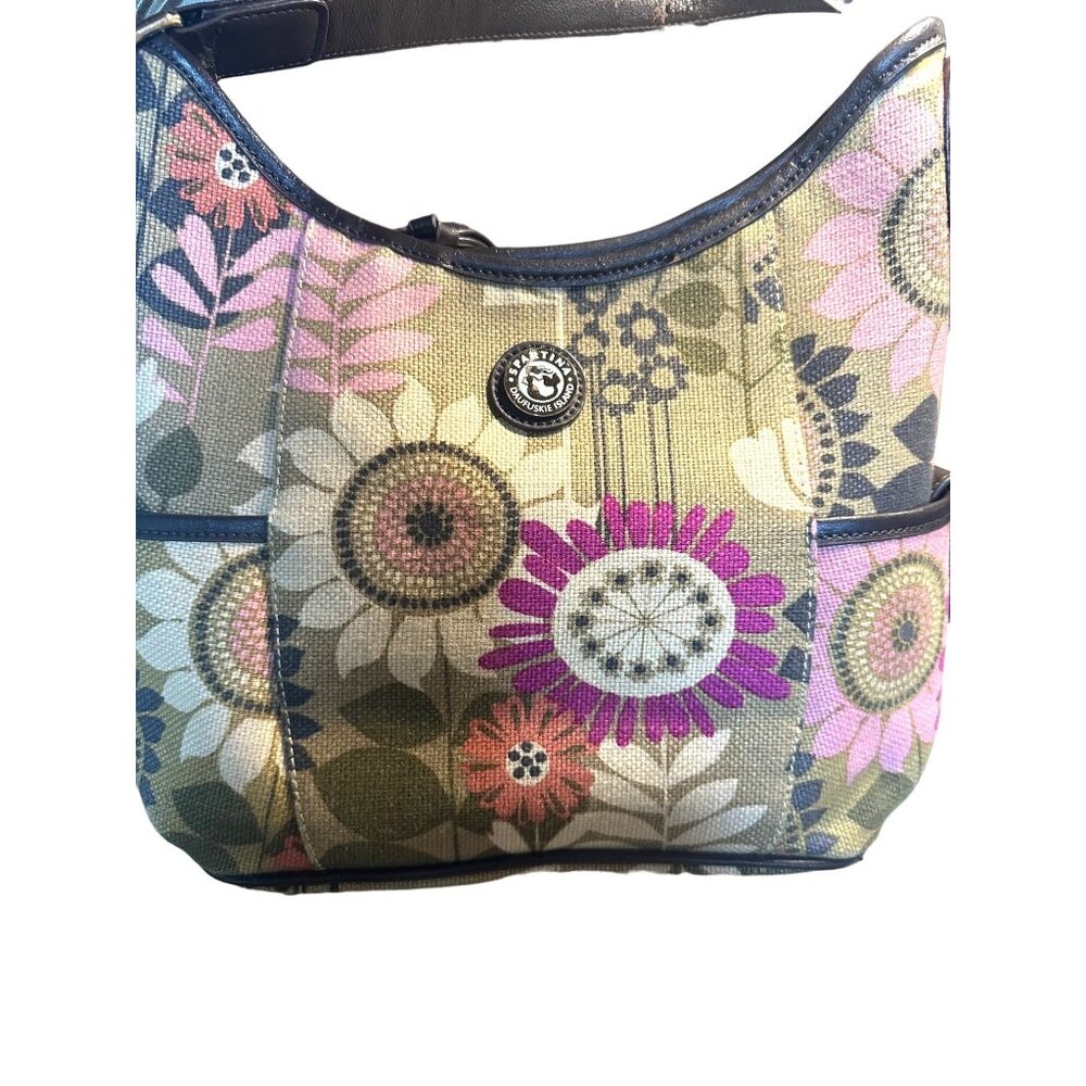 Spartina Daufuskie island Floral handbag‎ purse Imperfections
